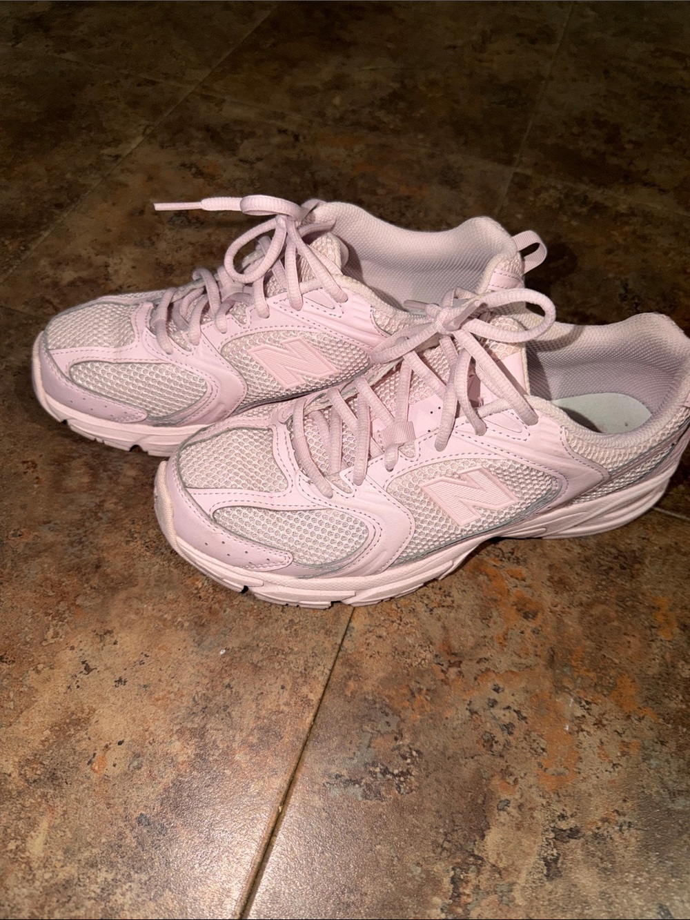 New Balance Light Pink Women's Athletic Trainers